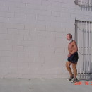 Old Man Jogging